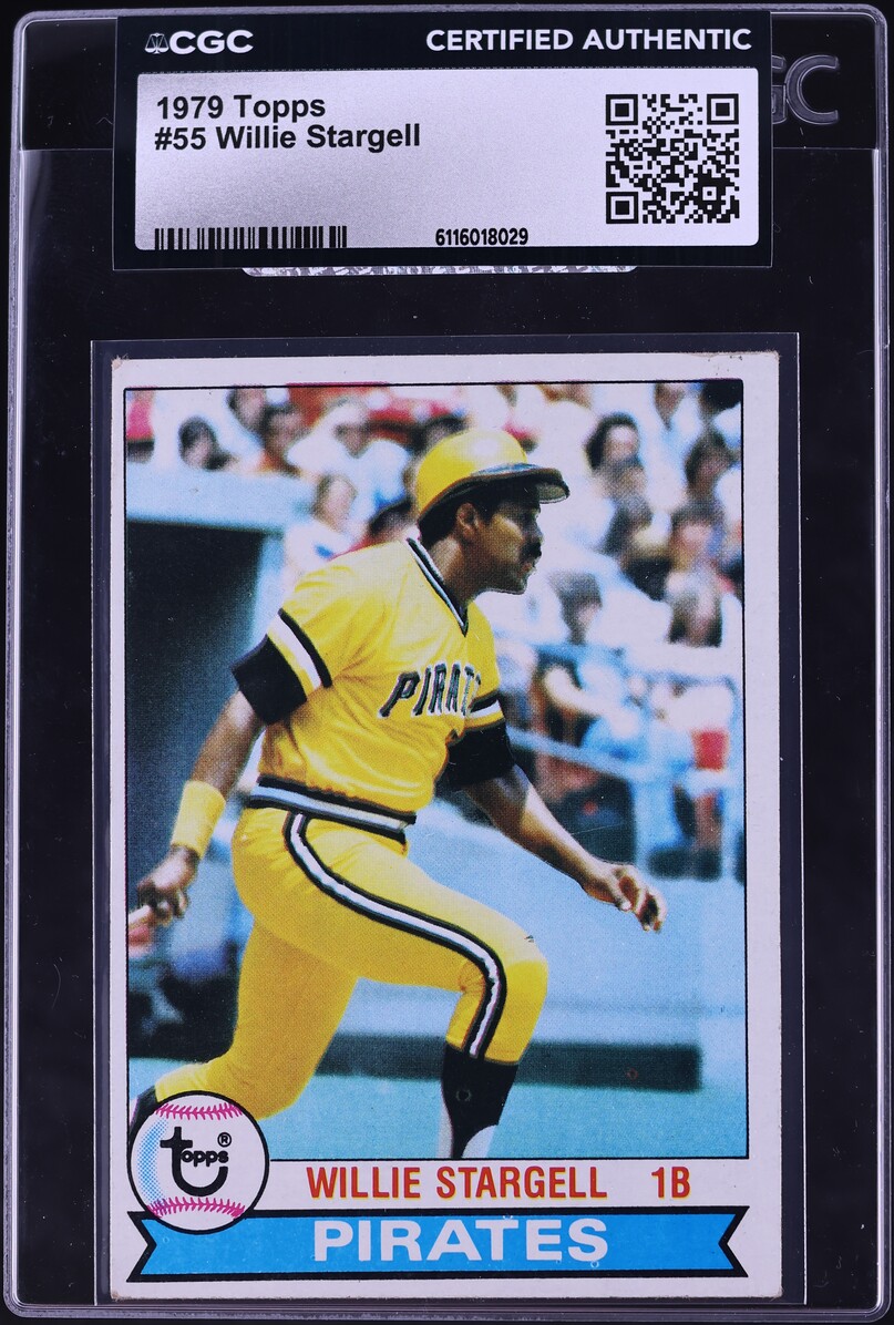 1979 Topps Willie Stargell #55 CGC AUTH