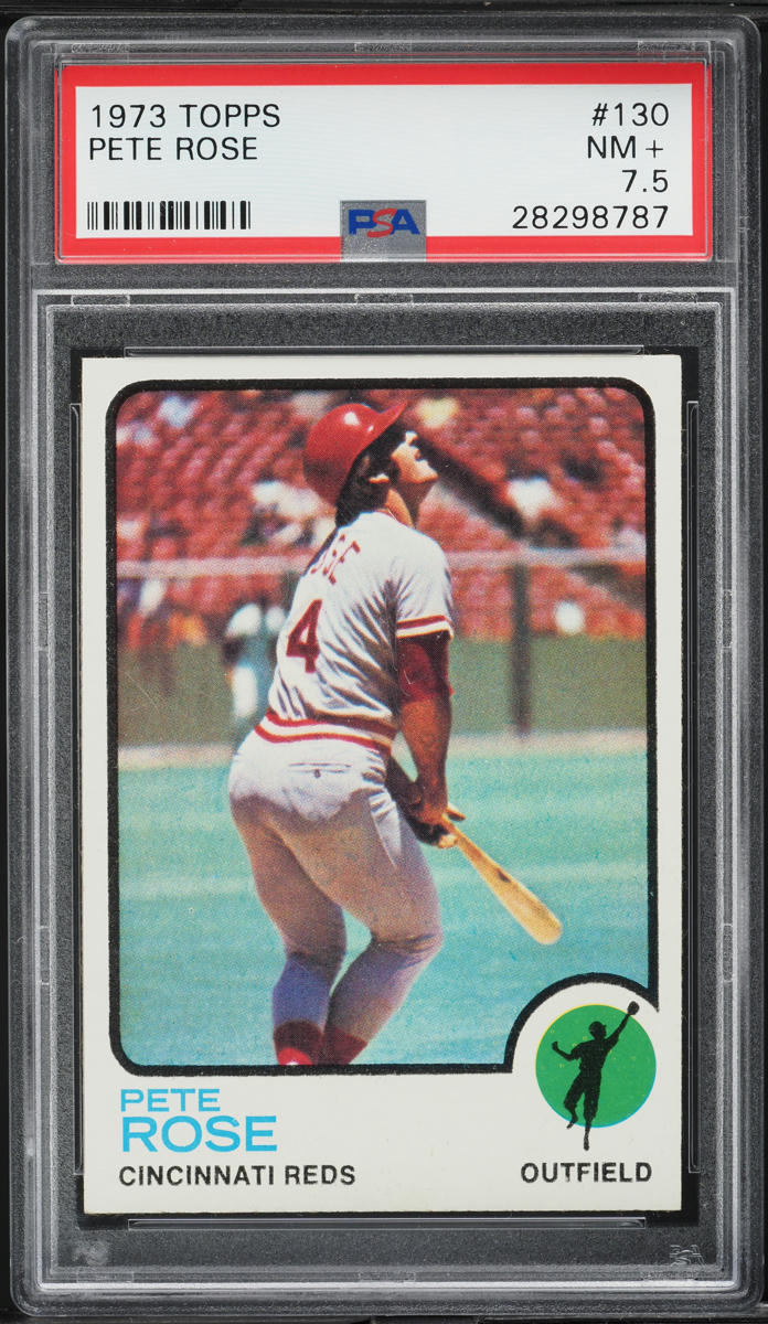 1973 Topps Pete Rose #130 PSA 7.5 NRMT+