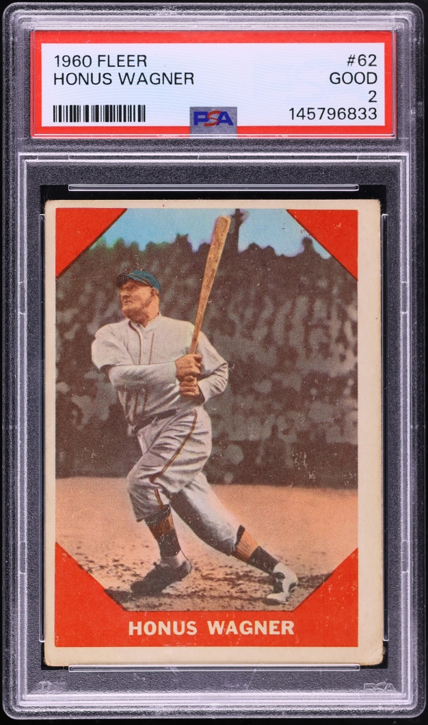 1960 Fleer Honus Wagner #62 PSA 2 GD