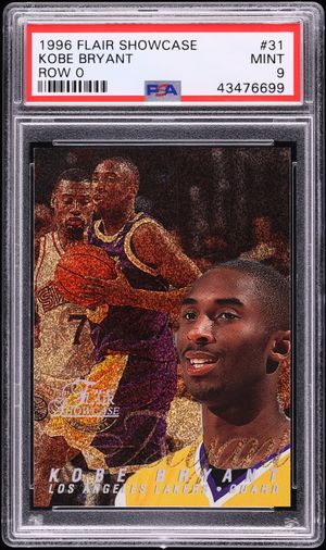 1996 Skybox Z-Force Z-Peat Zebut Kobe Bryant ROOKIE #3 PSA 10 GEM