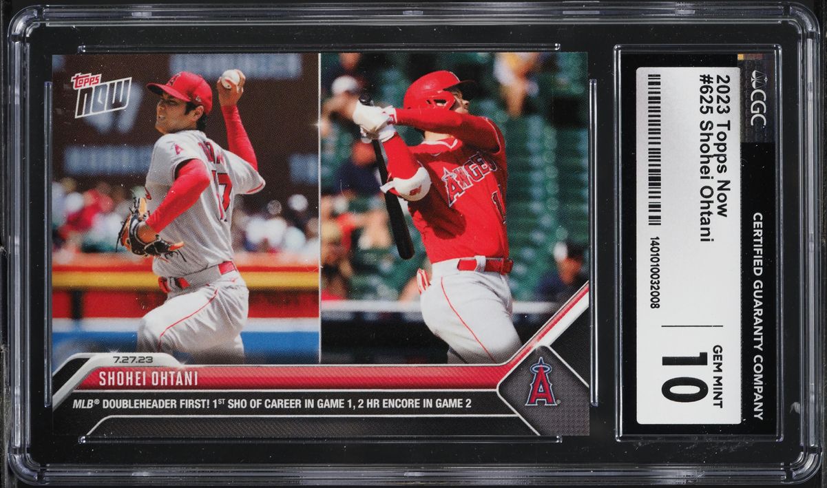 2023 Topps Now Shohei Ohtani #625 CGC 10 GEM MINT