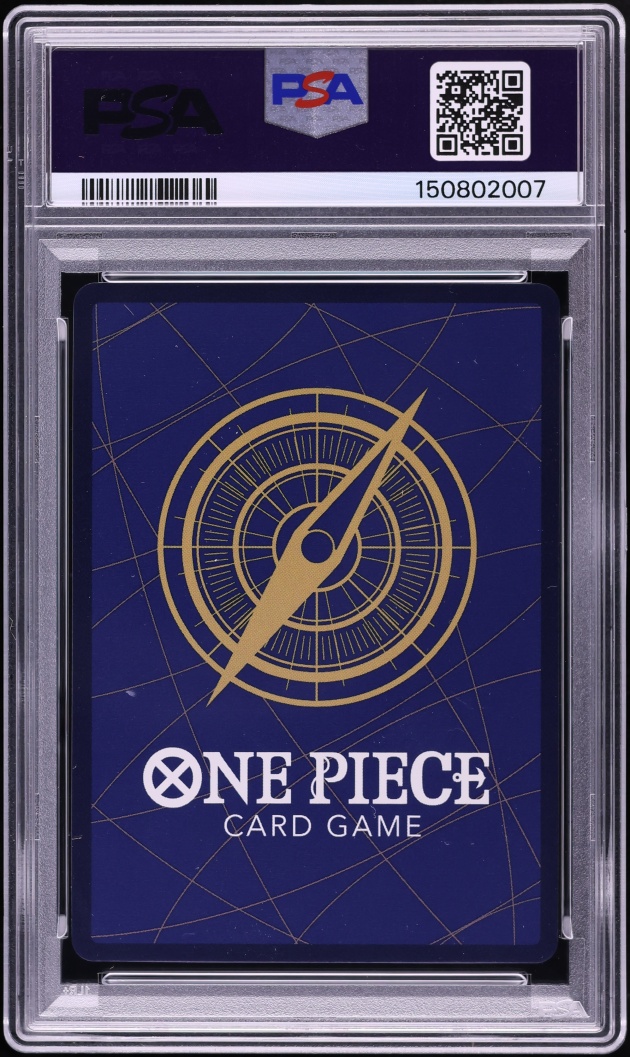 2022 One Piece Japanese Promo 25th Anniversary Manga Art Monkey D. Luffy #P-001 PSA 10 GEM MINT