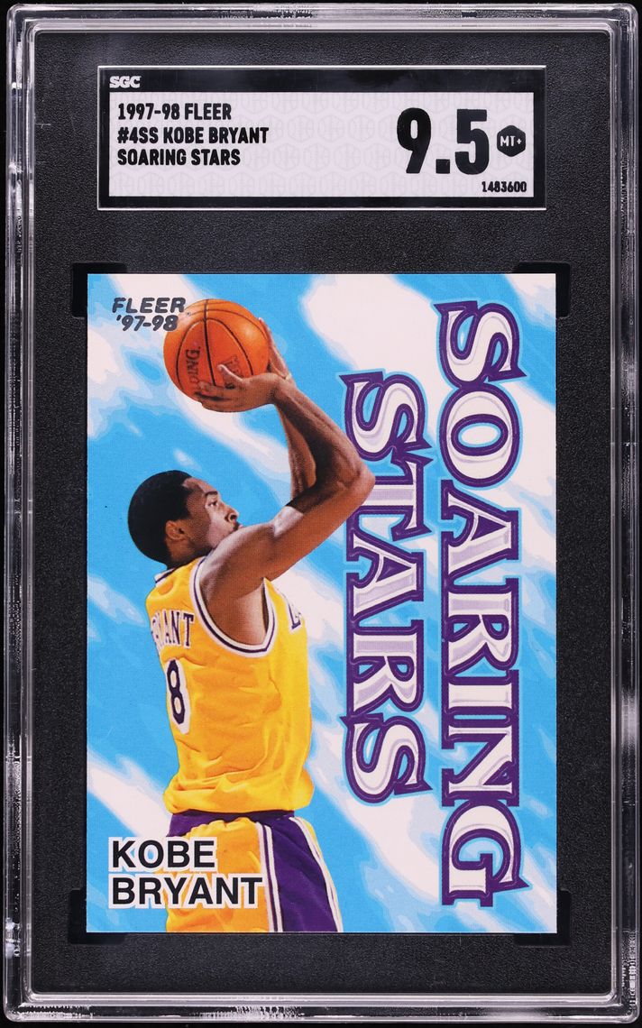 1997 Fleer Soaring Stars Kobe Bryant #4SS SGC 9.5 MINT+