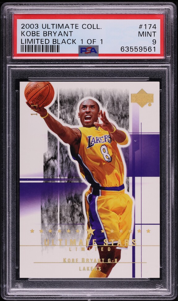 2003 Exquisite Collection Limited Logos Kobe Bryant PATCH AUTO /75