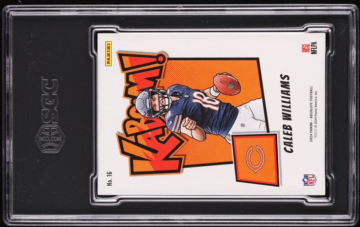 2024 Absolute Kaboom! Caleb Williams ROOKIE #16 SGC 9 MINT