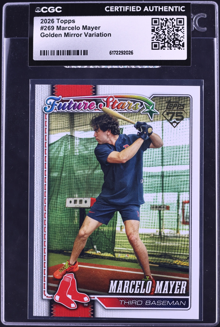 2026 Topps Golden Mirror Variation Marcelo Mayer #269 CGC AUTH