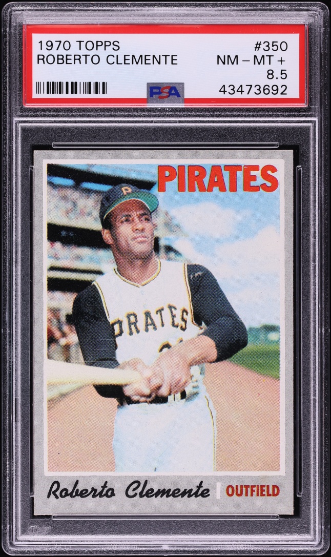 1970 Topps Roberto Clemente #350 PSA 8.5 NM-MT+