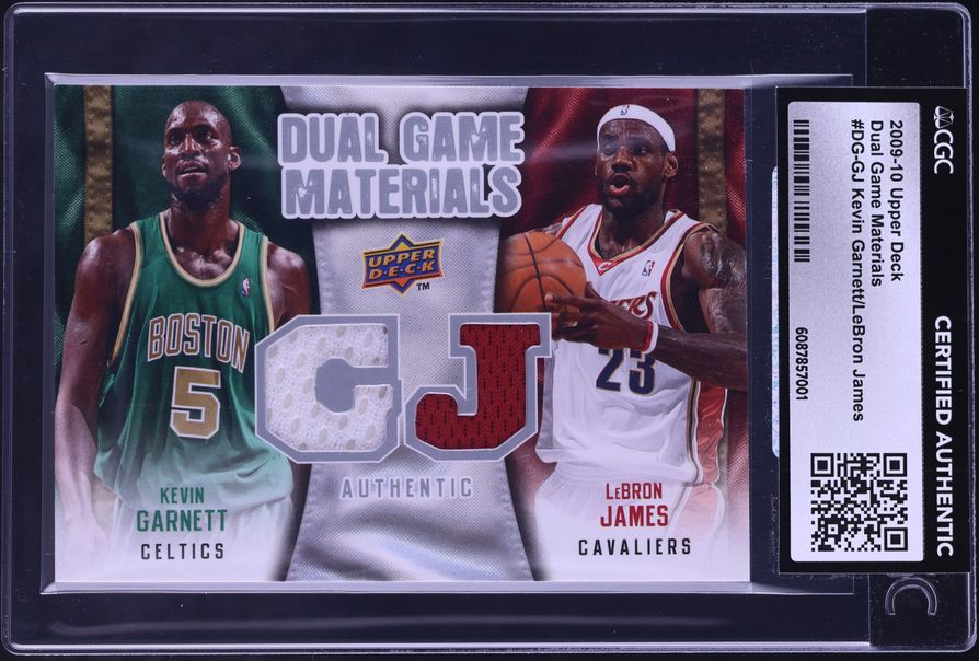 2009 SP Game Used Signature Fabrics Kevin Garnett PATCH AUTO