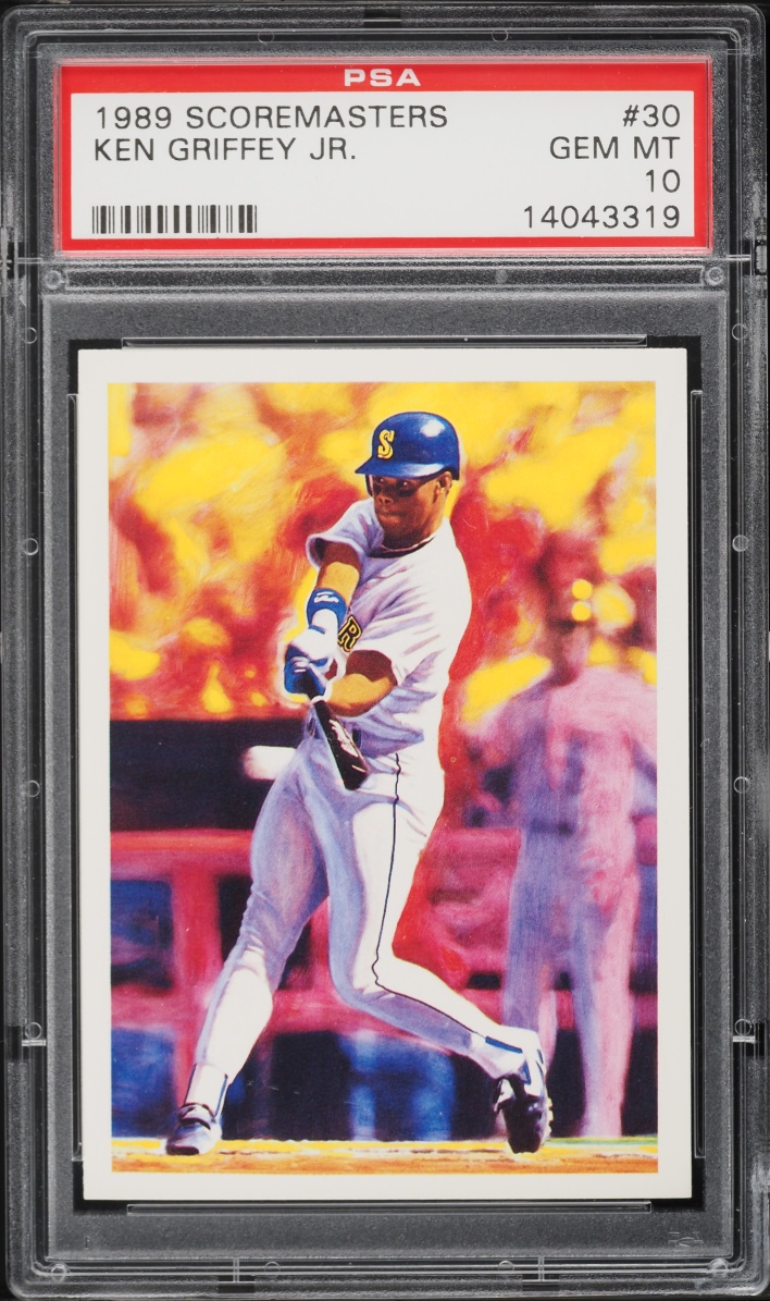 1989 Score Masters Ken Griffey Jr. ROOKIE #30 PSA 10 GEM MINT - Photo 1