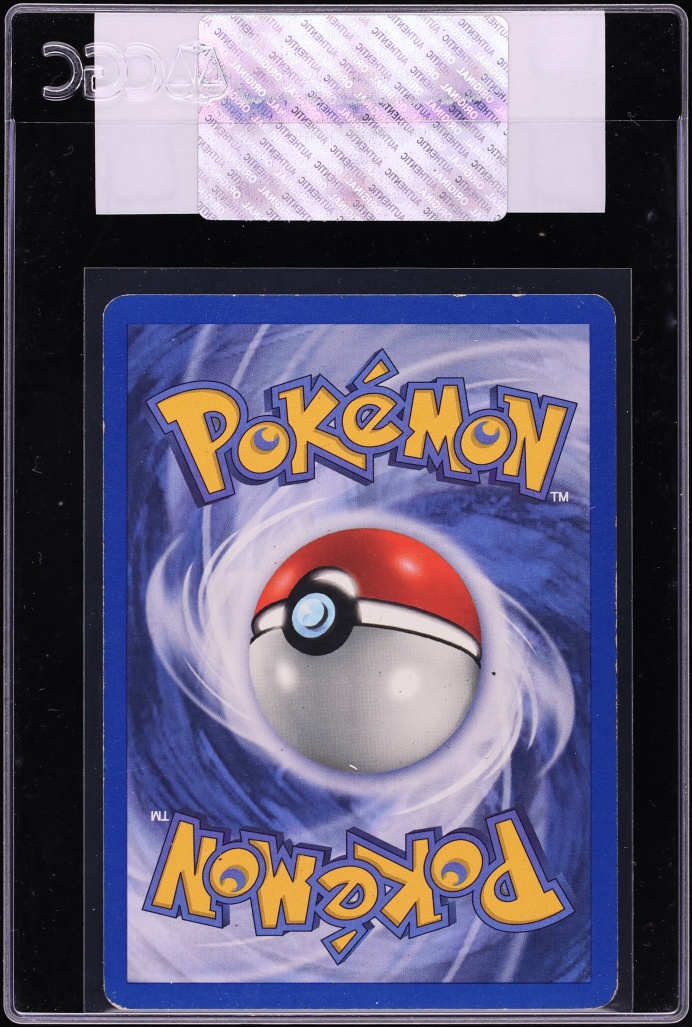 2000 Pokemon Team Rocket Dark Vaporeon #45 CGC AUTH