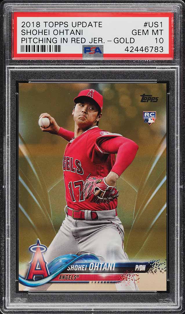 ゲームセンター・ゲームカード Topps Rookie Shohei Ohtani Gold PSA WBC ゲームセンター・ゲームカード Topps Rookie Shohei Ohtani Gold