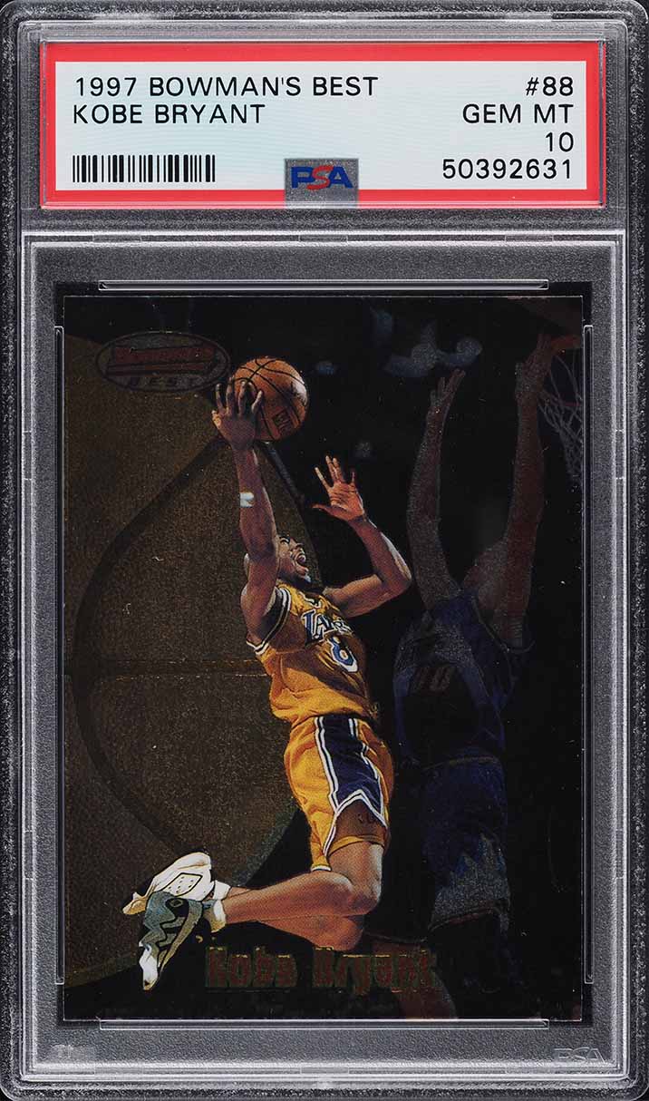 コービー・ブライアント1997 Bowman's Refractor Auction Prices Realized Basketball Cards 1997 BOWMAN'S BEST