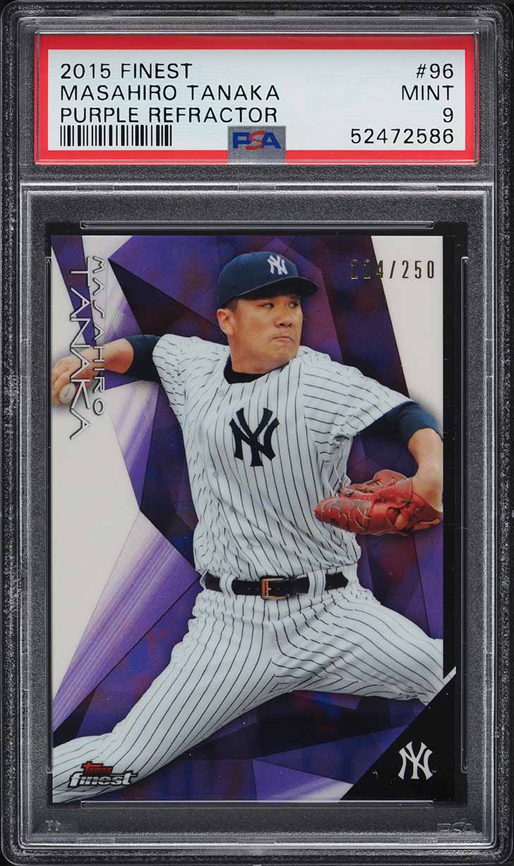 2020 Topps Chrome Refractors #166 Masahiro Tanaka on Fanatics Collect
