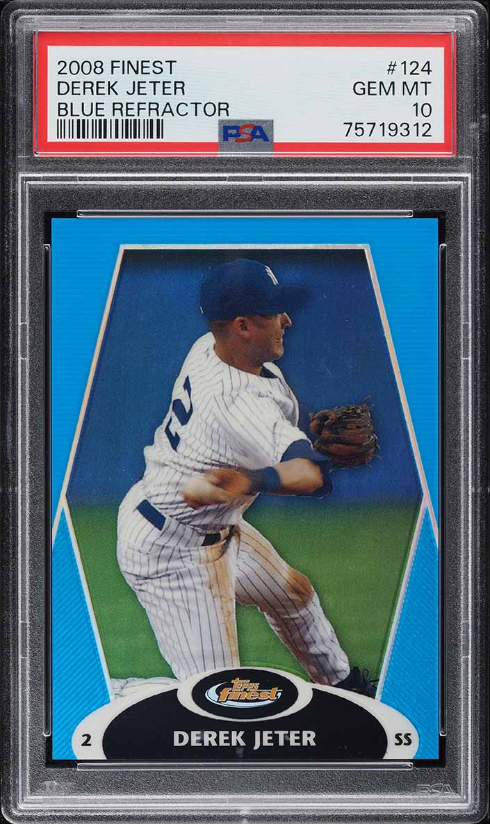 1999 Bowman's Best Franchise Best Mach III Derek Jeter /500