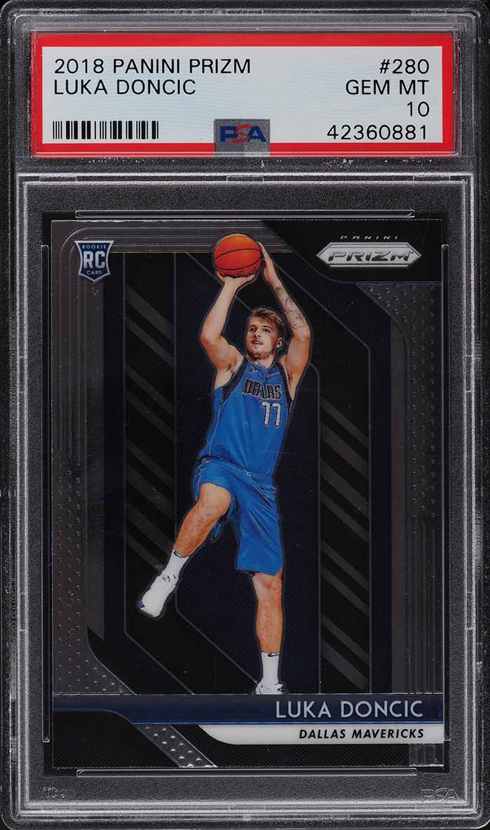 PANINI prizm DONCIC ドンチッチ  ルーキー PSA9 rc PANINI prizm DONCIC ドンチッチ ルーキー PSA9 rc Luka Doncic