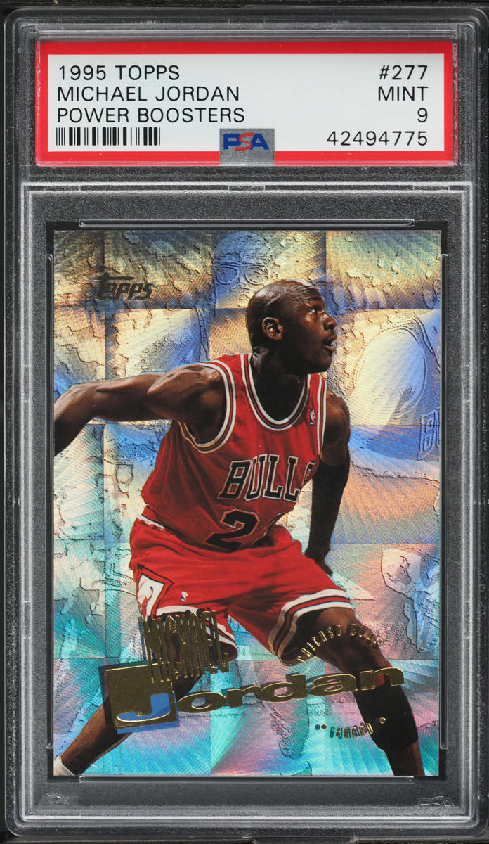 1995 Topps Power Boosters Michael Jordan #277 PSA 9 MINT