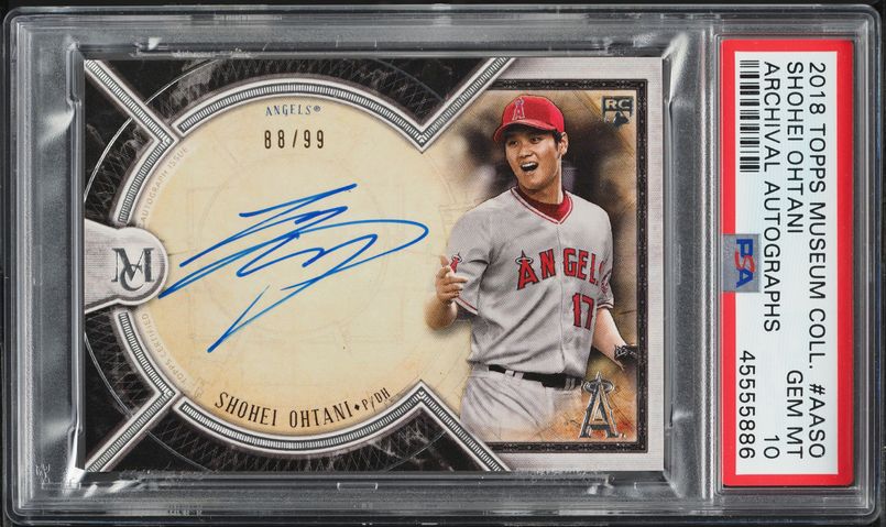 2018 Topps Update Shohei Ohtani ROOKIE #US285 PSA 10 GEM