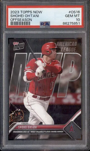 ゲームセンター・ゲームカード Topps Rookie Shohei Ohtani Gold PSA WBC Goldin | POP 1 SHOHEI GAME-USED WBC PATCH! ⚾ This 2023