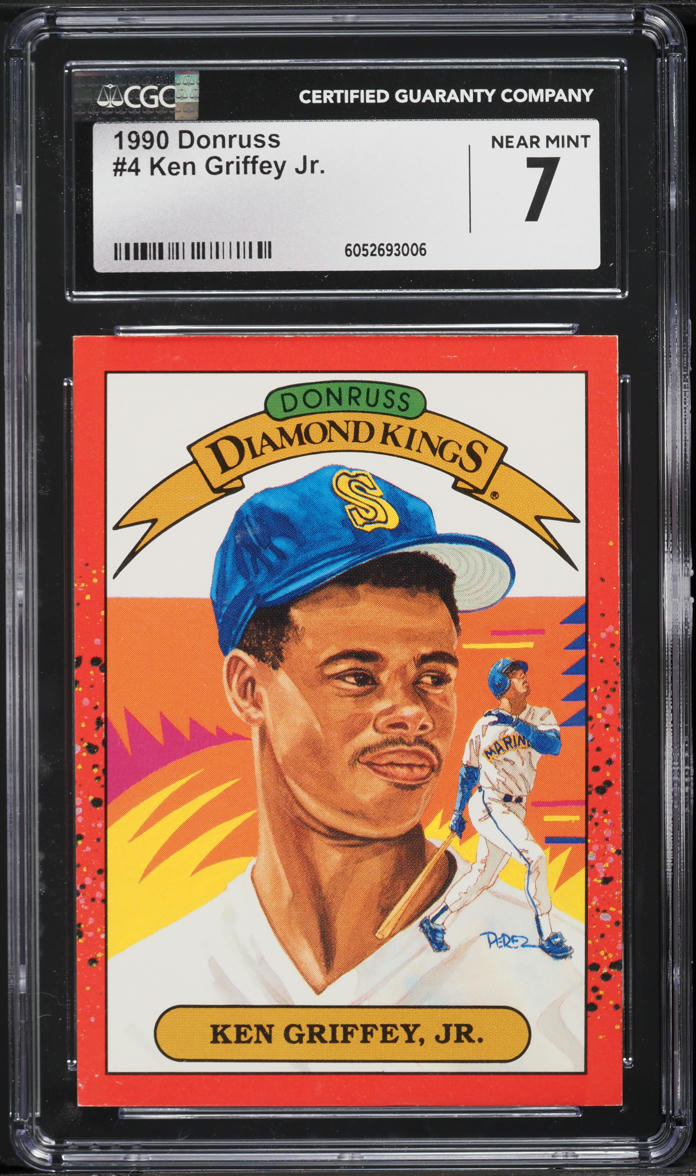 1990 Donruss Ken Griffey Jr. #4 CGC 7 NRMT