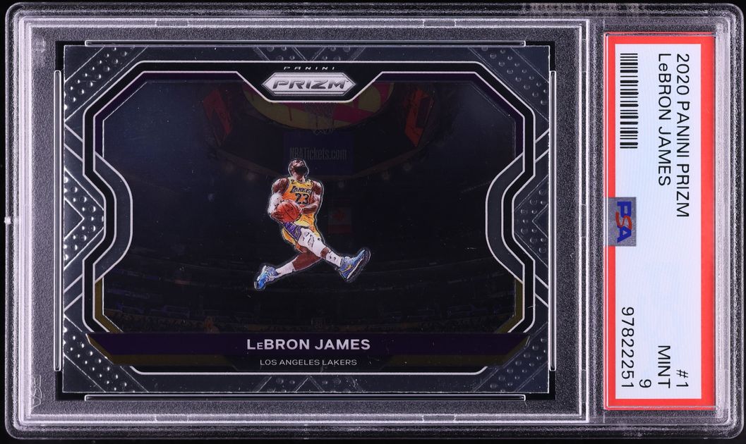2020 Panini Prizm LeBron James #1 PSA 9 MINT