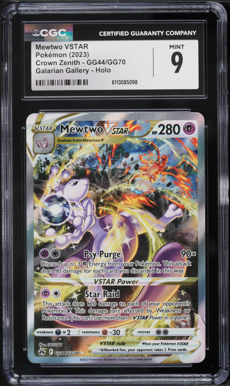 2023 Pokemon Japanese Classic Collection Holo Mewtwo #14 PSA 10
