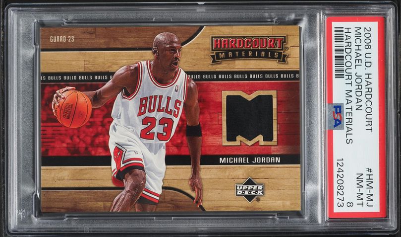 2016 Upper Deck Supreme Hard Court Prime Michael Jordan AUTO LOGO