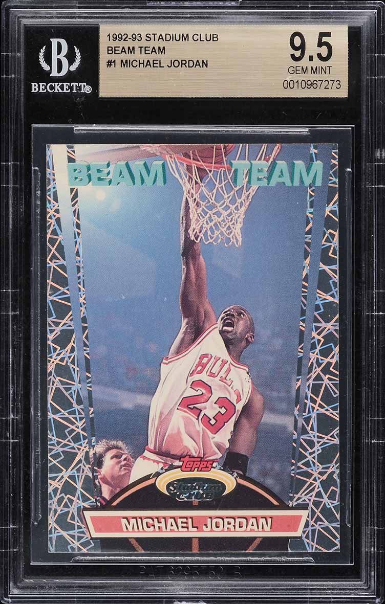1993 Stadium Club Beam Team Michael Jordan #4 PSA 10 GEM