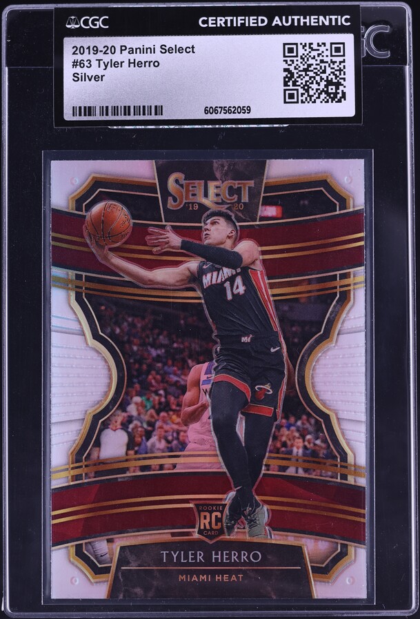 2019 Panini Prizm Tyler Herro ROOKIE RC #259 PSA 10 GEM MINT on