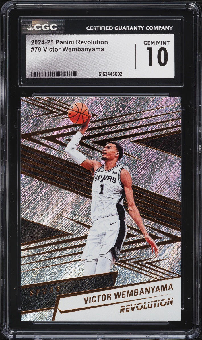 2024 Panini Revolution Victor Wembanyama #79 CGC 10 GEM MINT