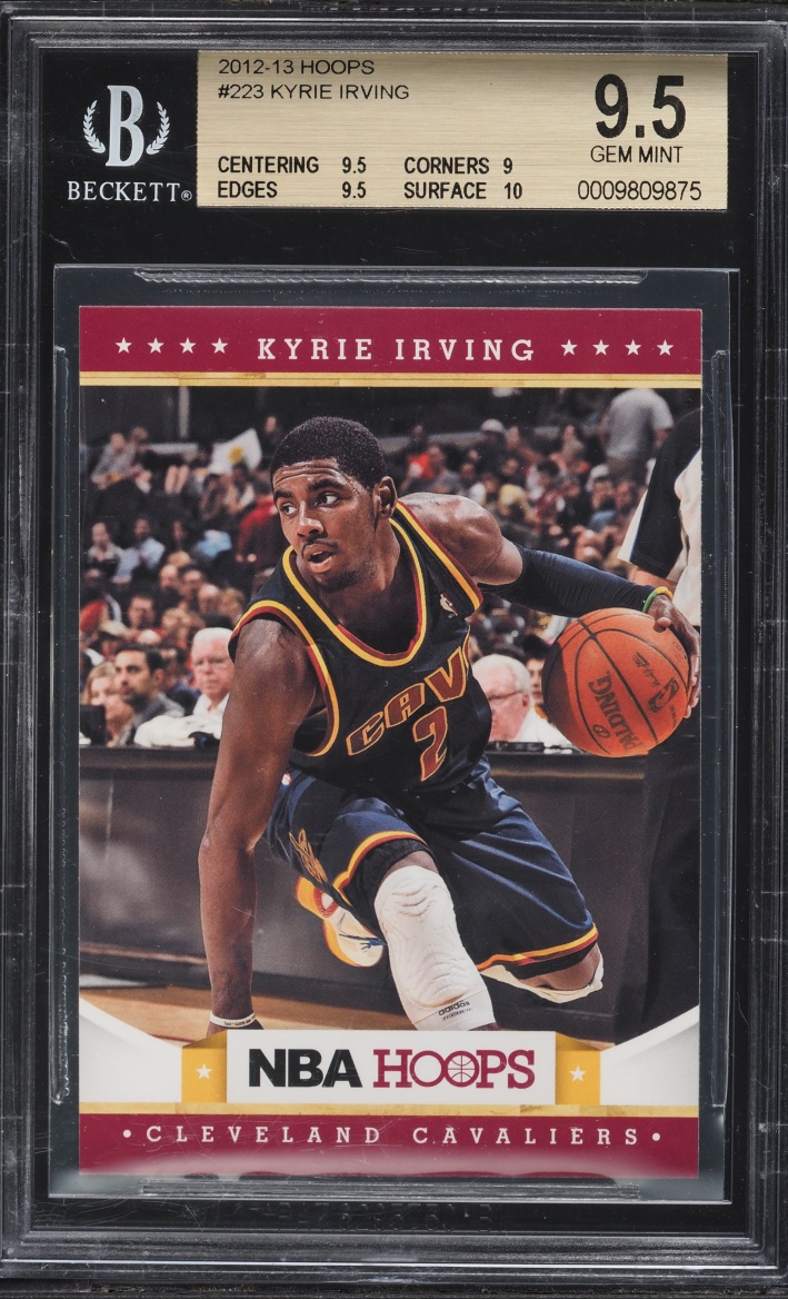 2012 Hoops Kyrie Irving ROOKIE #223 BGS 9.5 GEM MINT