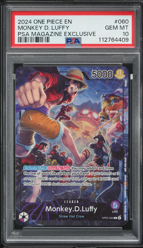 2024 One Piece Japanese Starter Deck Gear 5 Monkey D. Luffy L