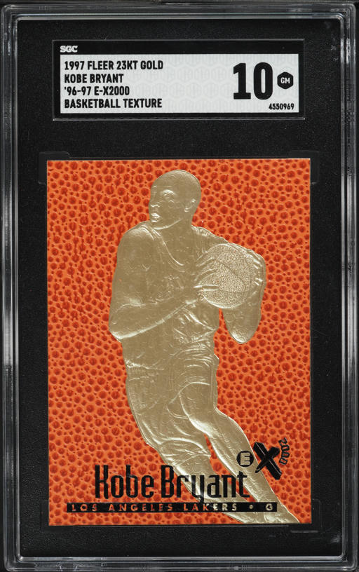 1997-98 SPx Gold #SPX22 Kobe Bryant on Fanatics Collect