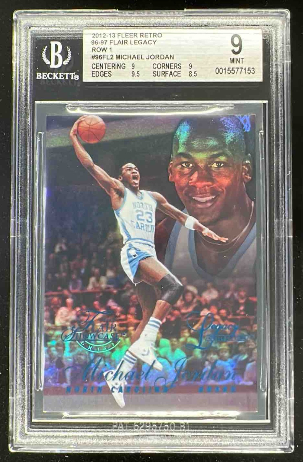 1996 Topps NBA 50th Michael Jordan #139 PSA 8 NM-MT on Fanatics