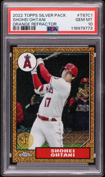 2021 Topps Project 70 By Keith Shore Shohei Ohtani #547 BGS 9.5