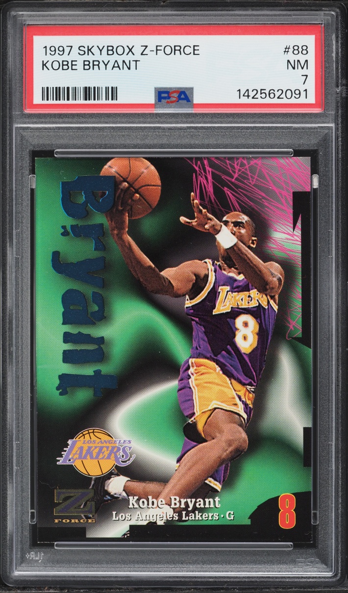 1997 Skybox Z-Force Kobe Bryant #88 PSA 7 NRMT
