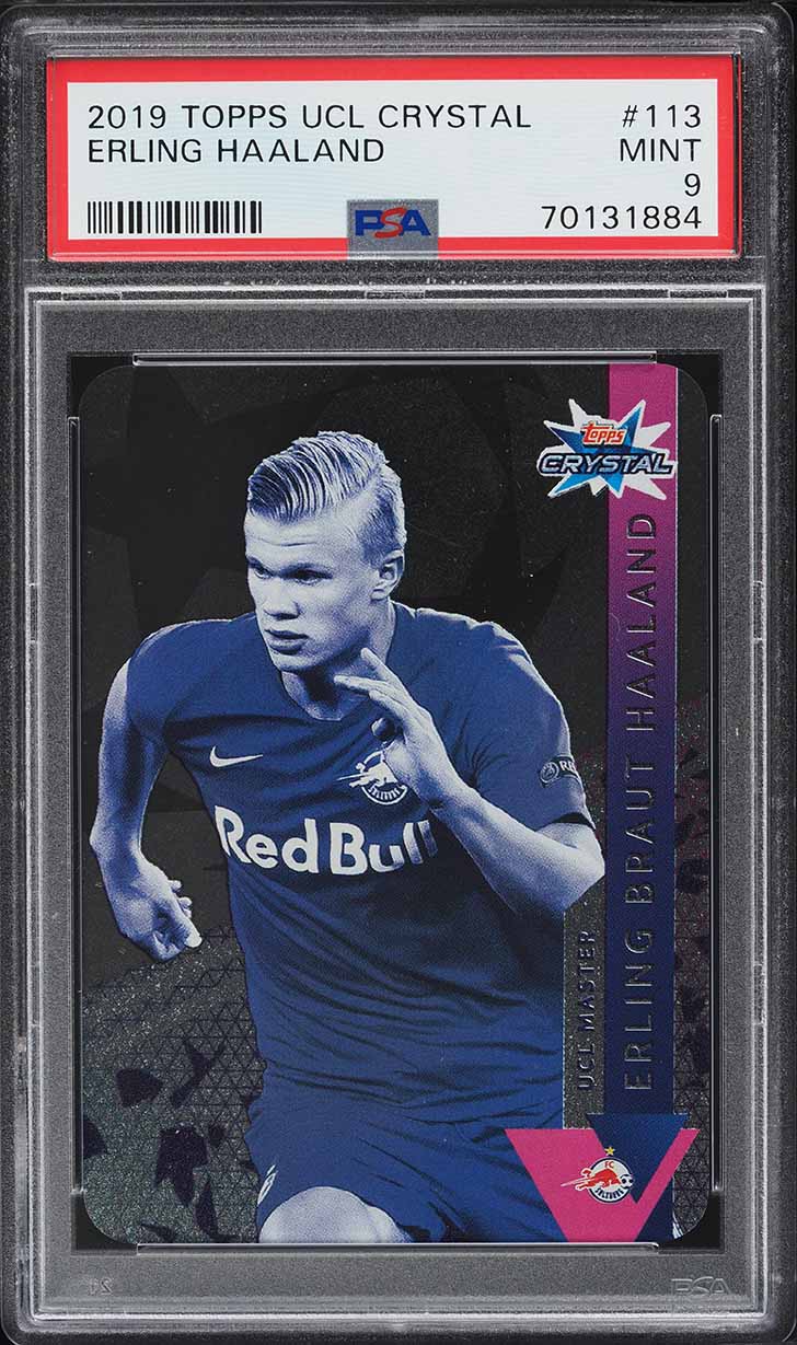 2022 Panini Prizm Premier League Erling Haaland AUTO #S-EHD