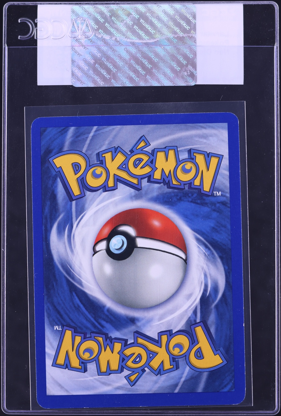 2001 Pokemon Neo Discovery 1st Edition Larvitar #57 CGC AUTH