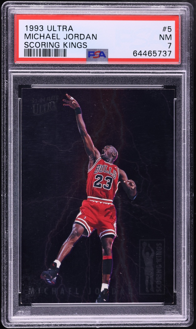 1993 Ultra Scoring Kings Michael Jordan #5 PSA 7 NRMT