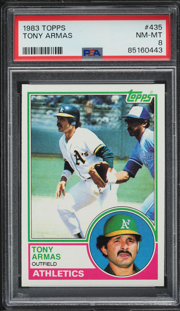 1983 Topps Tony Armas #435 PSA 8 NM-MT