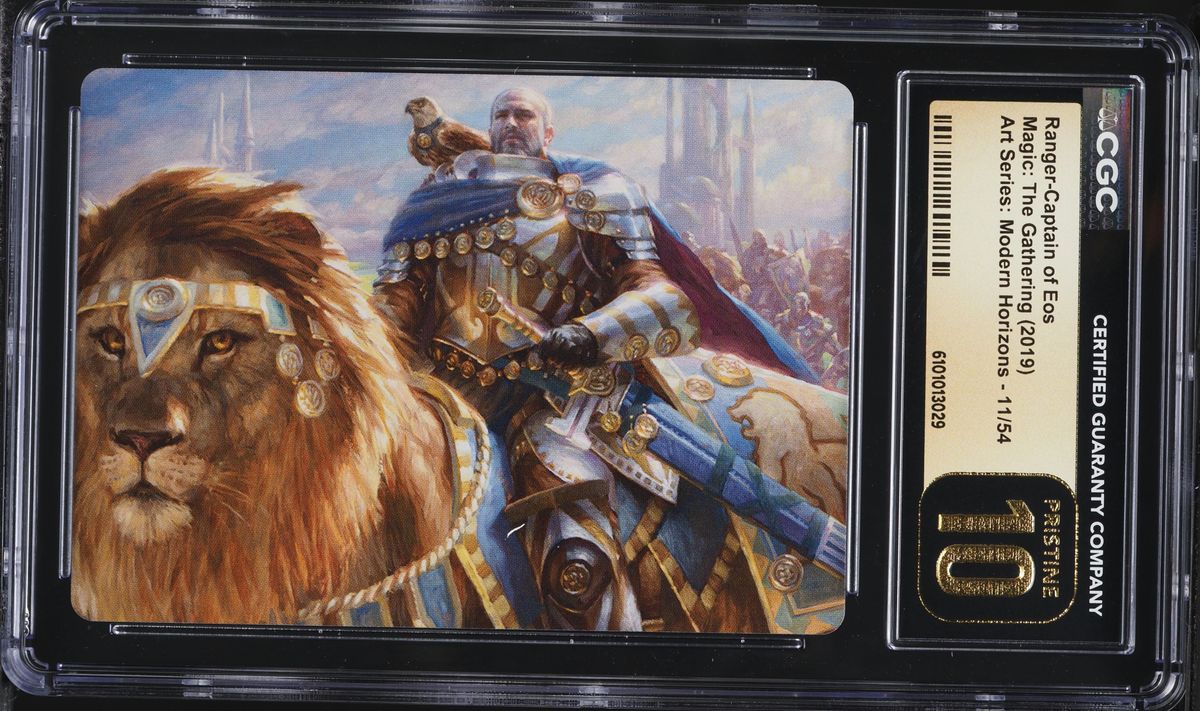 2019 Magic The Gathering MTG Art Series Modern Horizons Ranger-Captain ...