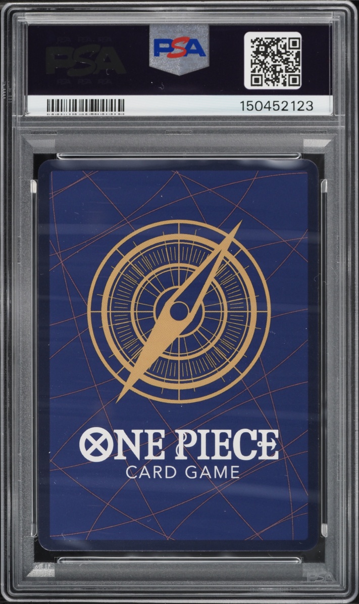 2024 One Piece Treasure Boosters Set Alt Art Monkey D. Luffy #ST10-006 PSA 10 GEM MINT
