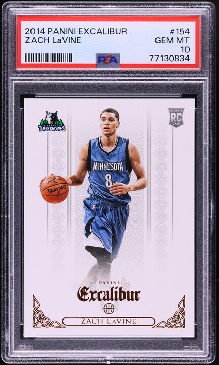 2014 Panini Prestige Zach LaVine ROOKIE #172 PSA 10 GEM MINT on