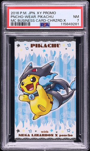 2016 Pokemon Japanese XY Special Box Mega Charizard X Poncho