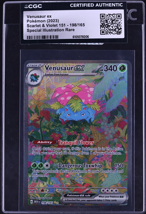 2023 Pokemon Scarlet & Violet 151 SIR Venusaur ex #198 PSA 9 MINT