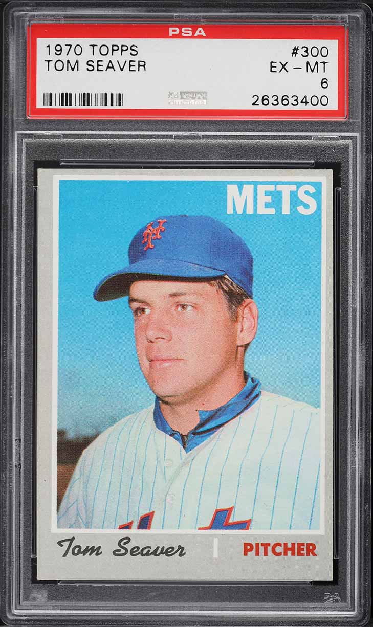 1970 Topps Tom Seaver #300 PSA 6 EXMT
