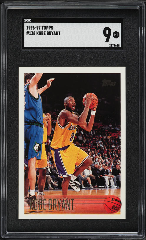 1996 Topps Basketball Kobe Bryant #138 PSA 10 GEM MINT on