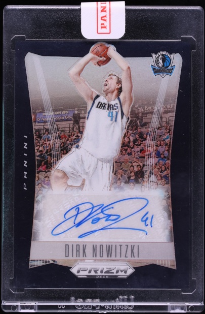 2023 Panini Prizm Deca Signatures Black Dirk Nowitzki AUTO 1/1 #DS-DIR
