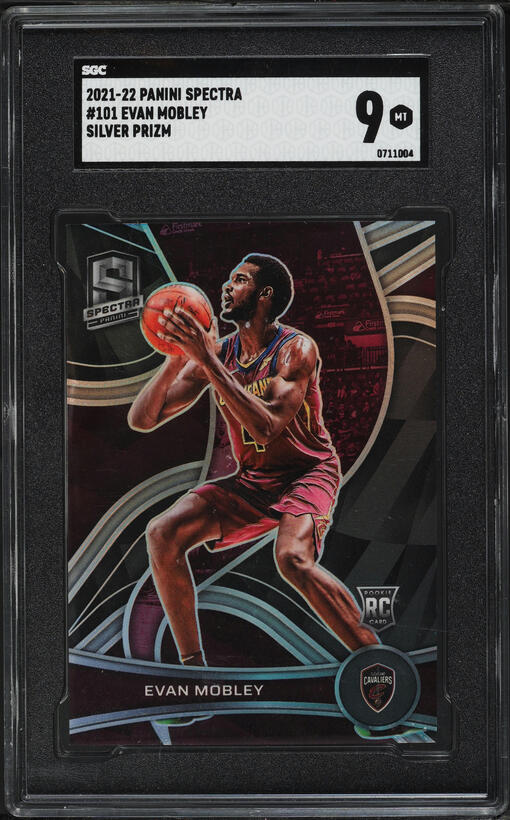 2021 Panini Contenders Optic Variation Evan Mobley ROOKIE AUTO