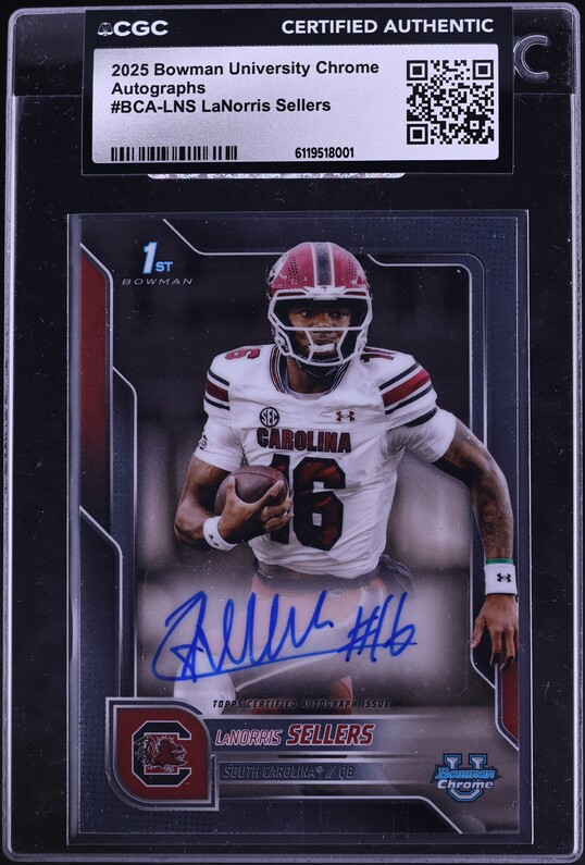 2024 Leaf Collective Press Pass Orange Shimmer Jeremiyah Love