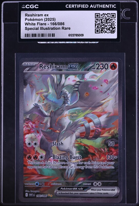 2025 Pokemon Japanese Scarlet & Violet White Flare Alt Art